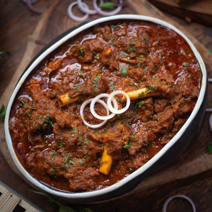Mutton Masala — curry d'agneau